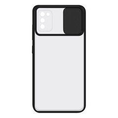 Mobiiltelefoni Ümbris TPU Servaga Samsung Galaxy A41 KSIX Duo Soft Cam Protect Must hind ja info | Telefoni kaaned, ümbrised | kaup24.ee
