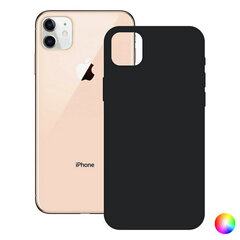Ümbris iPhone 12 KSIX Soft Silicone: Värvus - Must hind ja info | Telefoni kaaned, ümbrised | kaup24.ee