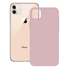 Ümbris iPhone 12 Pro Max KSIX Soft Silicone: Värvus - Roosa цена и информация | Чехлы для телефонов | kaup24.ee