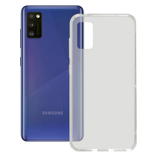 Mobiiltelefoni Kaaned Samsung Galaxy A41 Contact TPU Läbipaistev цена и информация | Telefoni kaaned, ümbrised | kaup24.ee