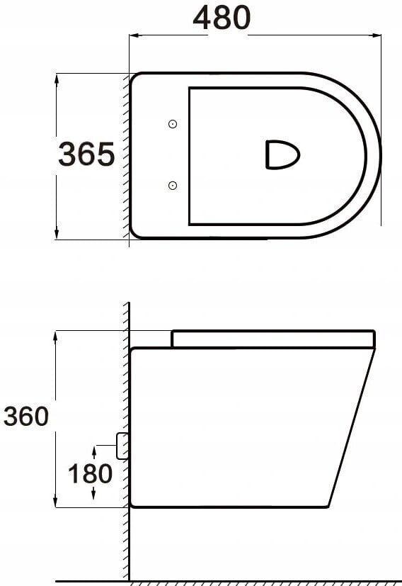 WC komplekt Mexen 5in1 Fenix Slim koos wc-potiga Rico Rimless Slim, White mat hind ja info | WС-potid | kaup24.ee