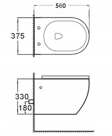 WC-komplekt Mexen 5in1 Fenix Slim koos wc-potiga Lena hind ja info | WС-potid | kaup24.ee