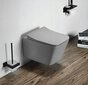 WC-pott Mexen Teo Rimless Duroplast Slim koos aeglaselt sulguva kaanega, Light grey mat hind ja info | WС-potid | kaup24.ee