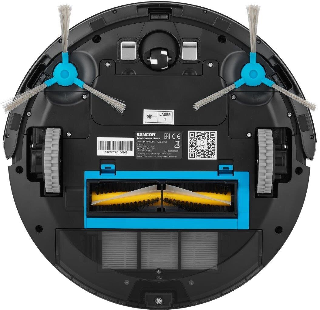 Sencor SRV 9200BK Lidar hind ja info | Robottolmuimejad | kaup24.ee