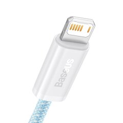 Кабель Baseus Dynamic cable USB to Lightning, 2.4A, 2 м (blue) цена и информация | Кабели для телефонов | kaup24.ee