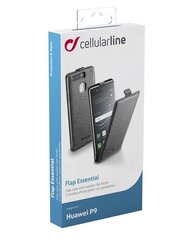 Huawei Ascend P9 case Flap Essential by Cellular Black hind ja info | Telefoni kaaned, ümbrised | kaup24.ee