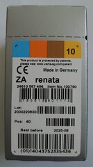 Батарейки Renata (ZA10.DP6) для слуховых аппаратов (Zinc-Air)  цена и информация | Батарейки | kaup24.ee