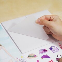 Tegevusraamat STICK´N „Väike disainer. Vanilliaed“ hind ja info | Värviraamatud | kaup24.ee