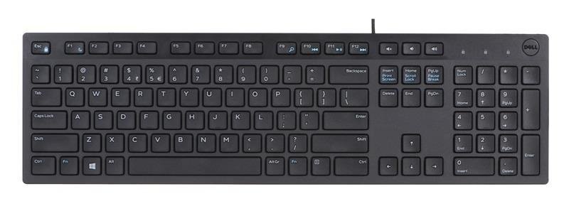 Dell KB216 580-ADHY hind ja info | Klaviatuurid | kaup24.ee