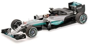 Mudel Bburago Formula Mercedes F1 W07 Hybrid 1:18 Silver hind ja info | Poiste mänguasjad | kaup24.ee