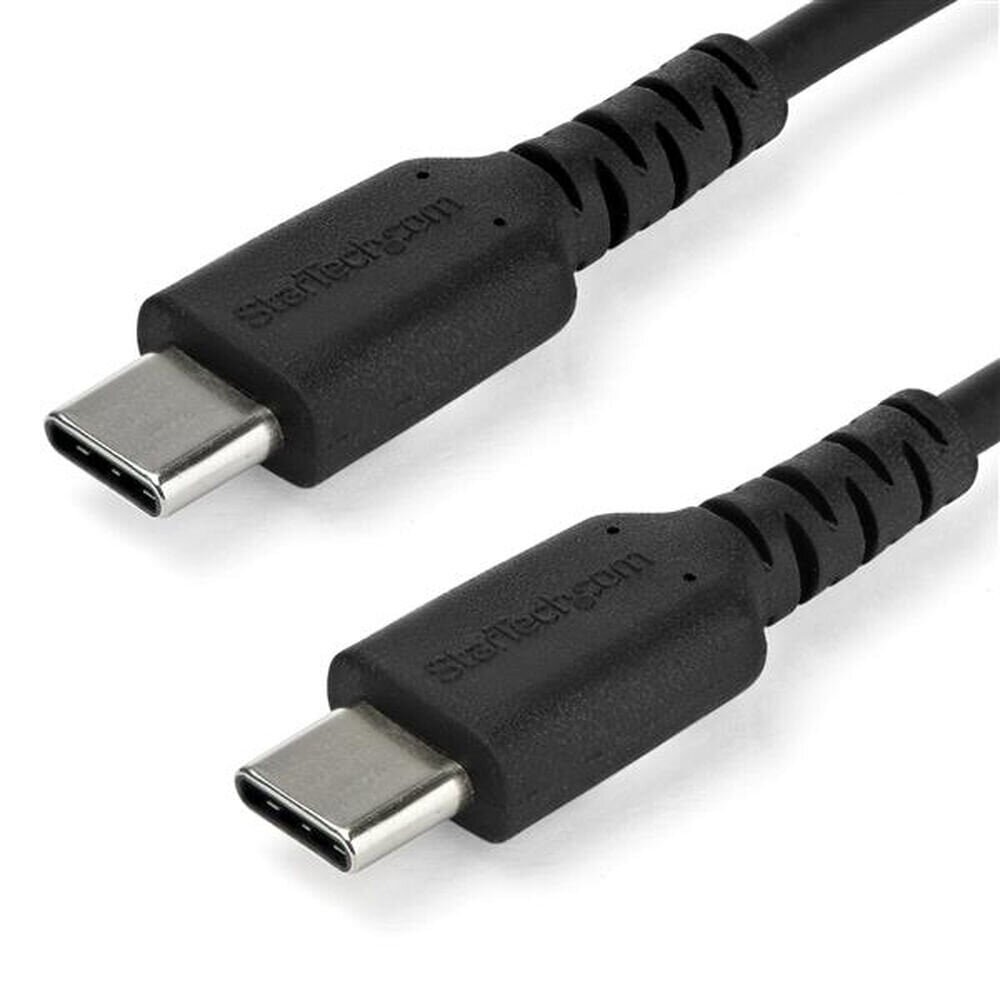 STARTECH 2m USB-C Cable Black hind ja info | Mobiiltelefonide kaablid | kaup24.ee