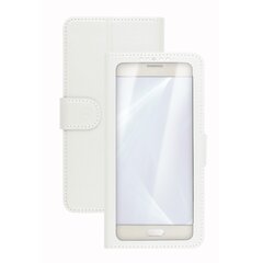 Universal Book case Unica View XXL 5.0-5.5 by Celly White цена и информация | Чехлы для телефонов | kaup24.ee