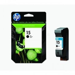 HP 15 Tint (HP C6615DE) (must) 25ml hind ja info | Tindiprinteri kassetid | kaup24.ee