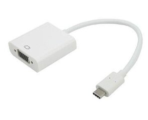 Adapter USB-C - VGA, 15cm hind ja info | Mobiiltelefonide kaablid | kaup24.ee