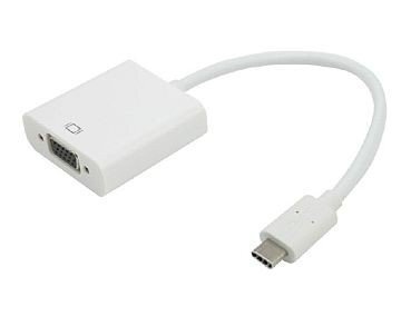 Adapter USB-C - VGA, 15cm цена и информация | Mobiiltelefonide kaablid | kaup24.ee