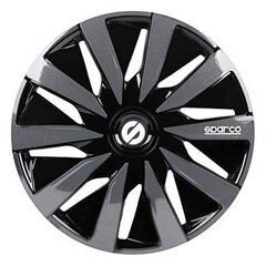 Ilukilbid Sparco Lazio Must/Hall 14" (4 uds) цена и информация | Колпаки на колеса | kaup24.ee