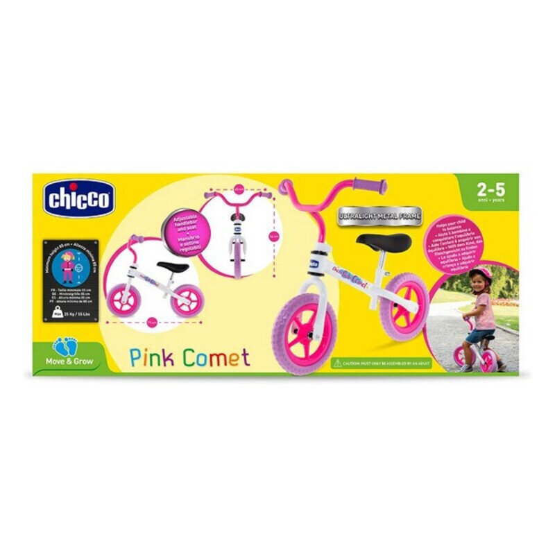 Lasteratas Pink Comet Chicco Roosa hind ja info | Jooksurattad | kaup24.ee