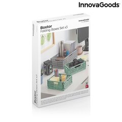 KOMPLEKT KOKKUPANDAVAID JA VIRNASTATAVAID ORGANISEERIMISKASTE BOXTOR INNOVAGOODS цена и информация | Канцелярские товары | kaup24.ee