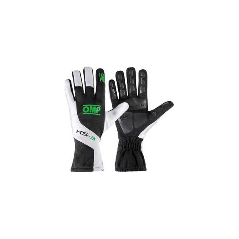 Men's Driving Gloves OMP MY2018 Must hind ja info | Mootorratta kindad, kaitsmed | kaup24.ee
