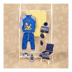 Шапка, перчатки и хомут на шею Mickey Mouse, темно-синий цена и информация | Зимняя одежда для детей | kaup24.ee