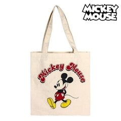 Mitmeotstarbeline Kott Mickey Mouse 72891 Valge Puuvill цена и информация | Аксессуары для детей | kaup24.ee