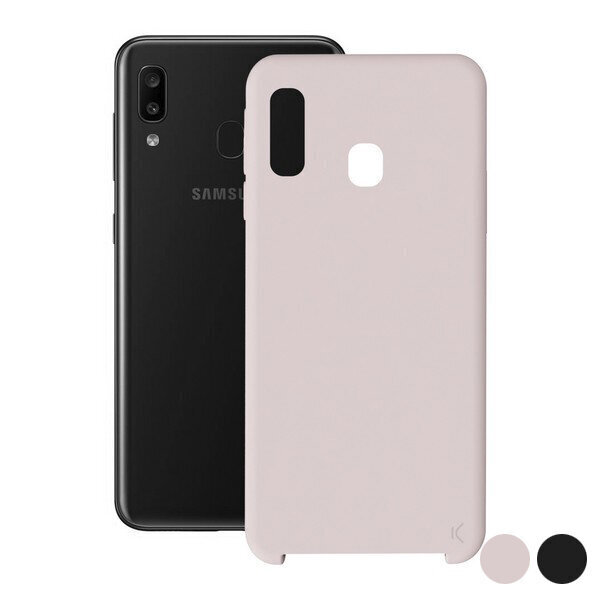 Mobiiltelefoni Kaaned Samsung Galaxy A30 KSIX Soft: Värvus - Roosa цена и информация | Telefoni kaaned, ümbrised | kaup24.ee