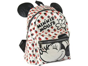 Vabaaja Seljakott Minnie Mouse 72820 Valge hind ja info | Koolikotid, sussikotid | kaup24.ee