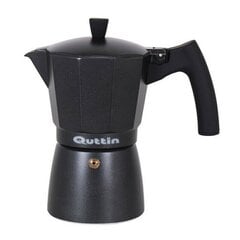 Itaalia Kohvikann Quttin Darkblack Induktsioon Must: Maht - 9 Kruusi цена и информация | Чайники, кофейники | kaup24.ee