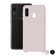 Mobiiltelefoni Kaaned Samsung Galaxy A30 KSIX Soft: Värvus - Must hind ja info | Telefoni kaaned, ümbrised | kaup24.ee