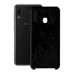 Mobiiltelefoni Kaaned Samsung Galaxy A30 KSIX Soft: Värvus - Must hind ja info | Telefoni kaaned, ümbrised | kaup24.ee