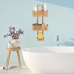 Bambusest vanniriiul цена и информация | Аксессуары для ванной комнаты | kaup24.ee