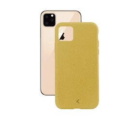 Mobiiltelefoni Kaaned Iphone 11 KSIX Eco-Friendly: Värvus - Kollane hind ja info | Telefoni kaaned, ümbrised | kaup24.ee