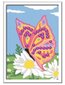 Maalid numbrite järgi raami "Butterfly on a flower" 13 x 18 Li R 28474 цена и информация | Maalid numbri järgi | kaup24.ee