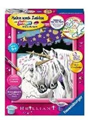 Maalid numbrite järgi raami, Brilliant "Unicorn" 13 x 18 Li R 27697 цена и информация | Живопись по номерам | kaup24.ee