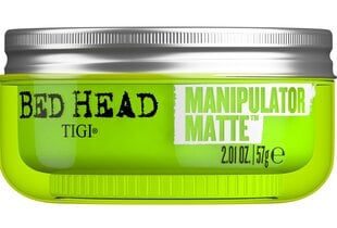 Tugeva fikseerimisega juuksevaha Tigi Bed Head Manipulator Matte Wax, 57 g hind ja info | Viimistlusvahendid juustele | kaup24.ee