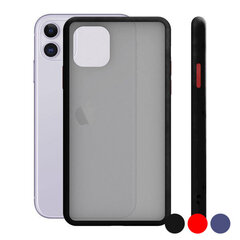 Чехол для мобильного телефона iPhone 11 Ksix Duo Soft: Цвет - Чёрный цена и информация | Чехлы для телефонов | kaup24.ee