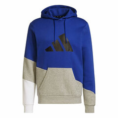 Dressipluus kapuutsiga, meeste Adidas Sportswear Colorblock Tumesinine hind ja info | Meeste pusad | kaup24.ee