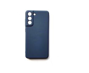 Матовый силиконовый чехол Hallo Back Case 1 мм для Samsung Galaxy S21 FE, синий цена и информация | Чехлы для телефонов | kaup24.ee