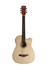 Elektrilise akustilise kitarri komplekt Aiersi SG040 CE 38" hind ja info | Kitarrid | kaup24.ee