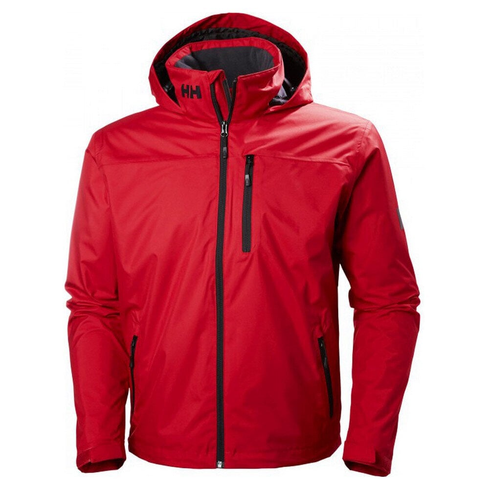 Meeste Spordijakk Helly Hansen CREW HOODED MIDLAYER 33874-162 Punane hind ja info | Meeste spordiriided | kaup24.ee