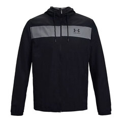 Спортивная куртка Under Armour Windbreaker, чёрный цвет цена и информация | Мужские куртки | kaup24.ee