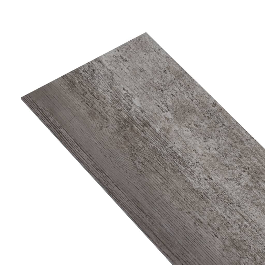 Põrandapaneelid vidaXL, puit, PVC, 5,21 m², 2 mm, triibuline hind ja info | Laminaatparkett | kaup24.ee