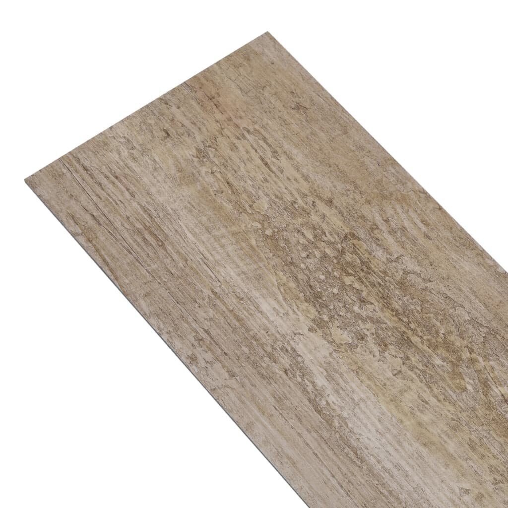 Põrandapaneelid vidaXL, pleegitatud puit, PVC, 5,21 m², 2 mm цена и информация | Laminaatparkett | kaup24.ee