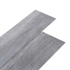 Põrandapaneelid vidaXL, matt puithall, PVC, 5,21 m², 2 mm цена и информация | Ламинат | kaup24.ee