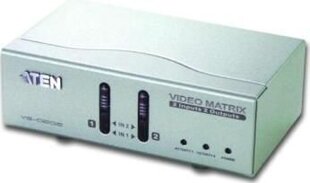 ATEN Video Matrix 2/2 port hind ja info | USB jagajad, adapterid | kaup24.ee