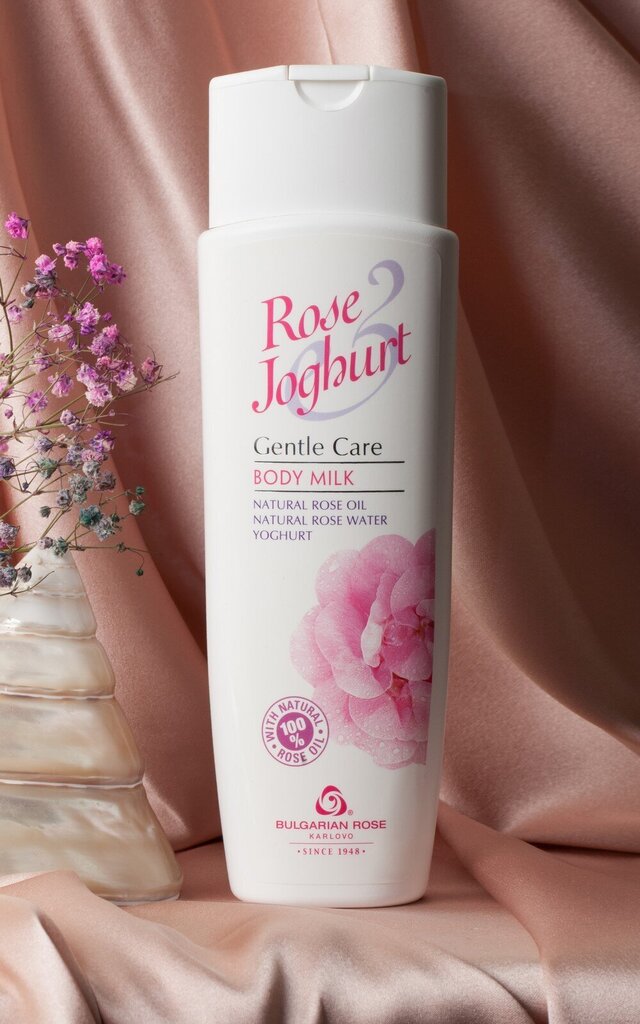 Ihupiim (losjoon) rose joghurt naturaalne roosiõli & naturaalne roosivesi & jogurt, 250 ml цена и информация | Kehakreemid, losjoonid | kaup24.ee