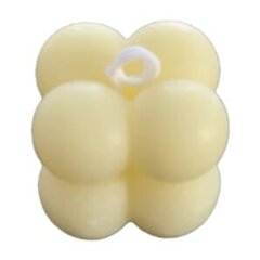 Желтая свеча Mini Bubble, 3.9 см цена и информация | Подсвечники, свечи | kaup24.ee