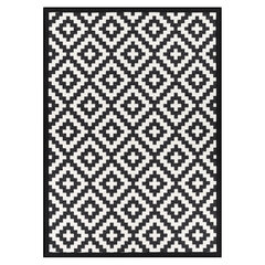 Narma kahepoolne smartWeave® bukleevaip Viki, must, 100 x 160 cm цена и информация | Ковры | kaup24.ee