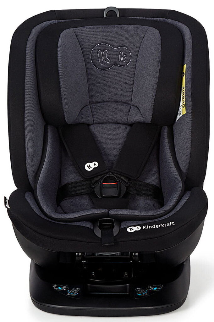 Turvatool Kinderkraft Xpedition, 0-36 kg ISOFIX, black hind ja info | Turvatoolid | kaup24.ee