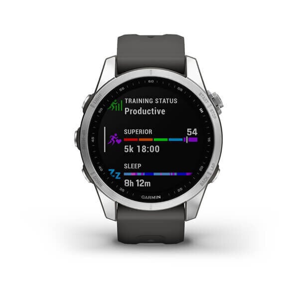 Garmin fēnix® 7S Silver/Graphite 42mm цена и информация | Nutikellad (smartwatch) | kaup24.ee